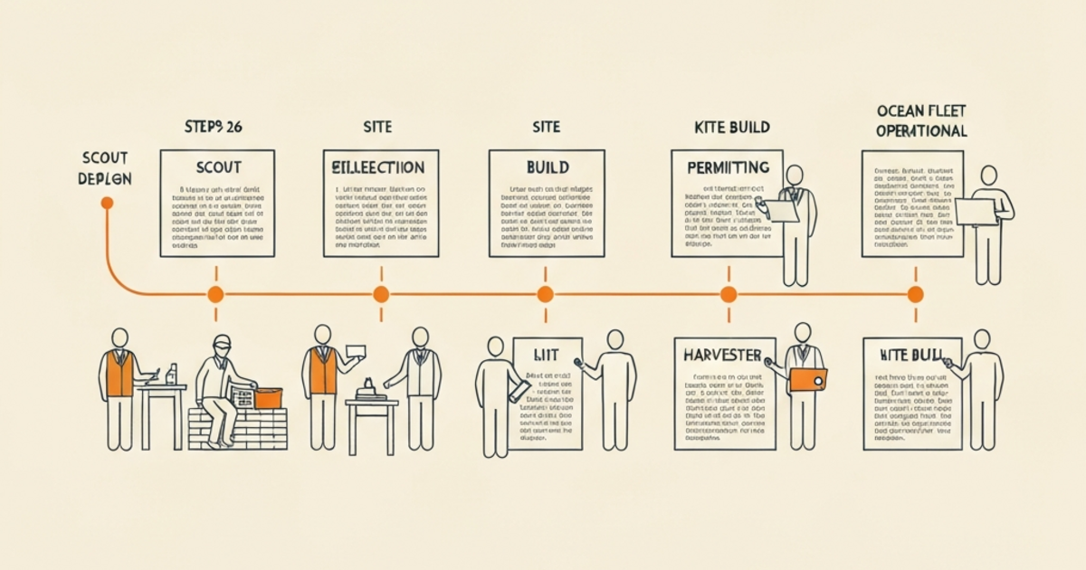 Roadmap - Ocean deployment sequence steps 26 through 39