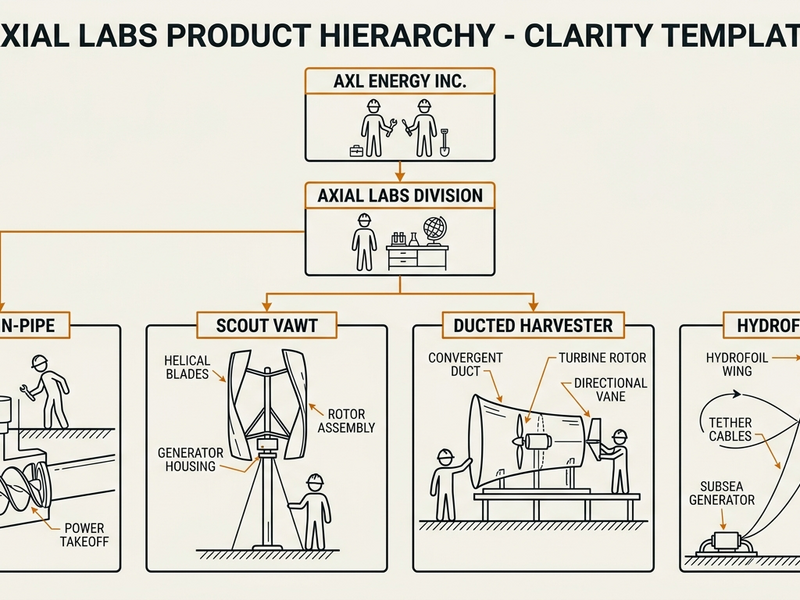 AXL Energy Inc. product hierarchy diagram